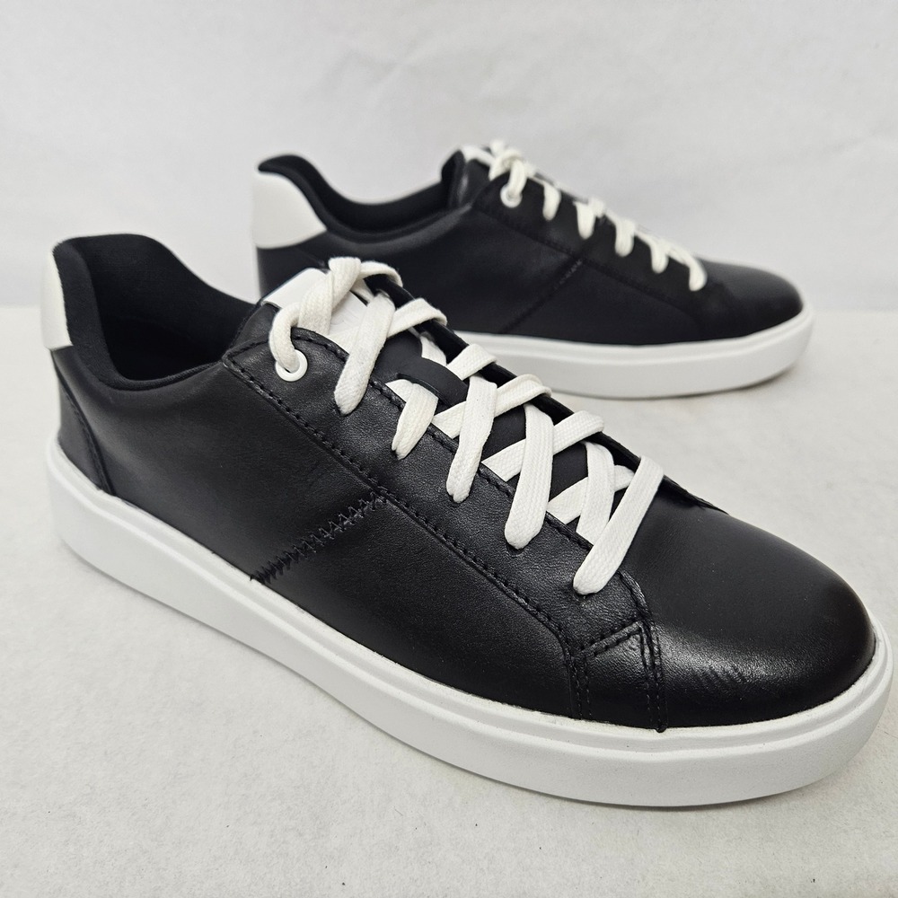 Cole Haan Grand Crosscourt Coaster Sneakers W32150 Black White‎ Women's Size 7